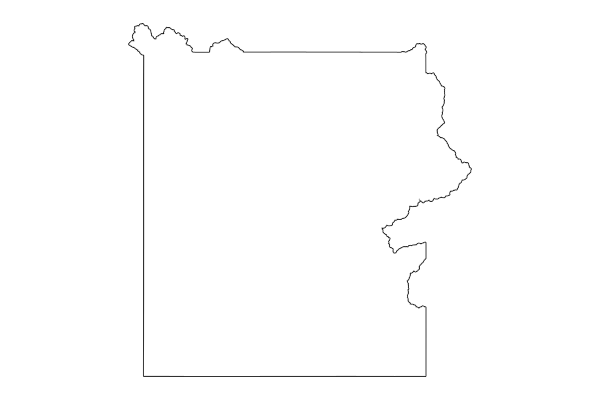 Yellowstone National Park boundary map